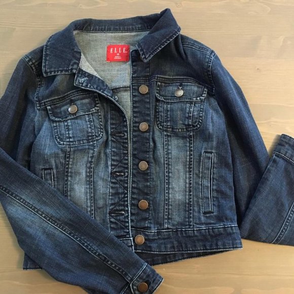 Elle Ladies Denim Jacket Size S - Picture 1 of 2